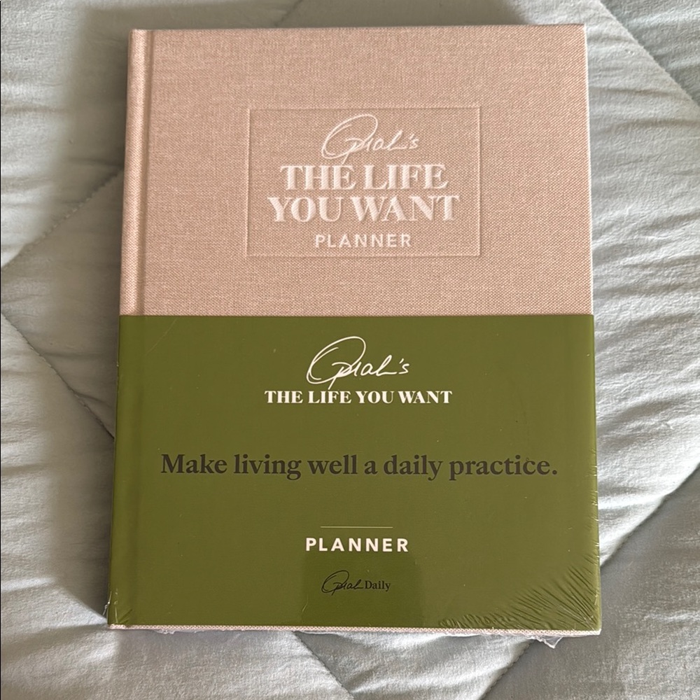 Oprah's The Life You Want Planner